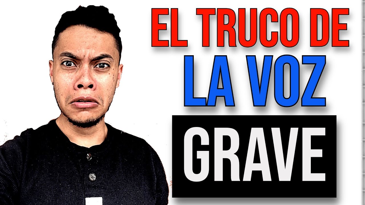 Como Cantar NOTAS GRAVES sin forzar la garganta 😮 | El SECRETO Revelado