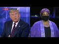 Audience member SCOLDS Trump for interrupting her question, he instantly shuts up