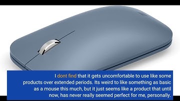 Review NEW Microsoft Surface Mobile Mouse - Ice Blue