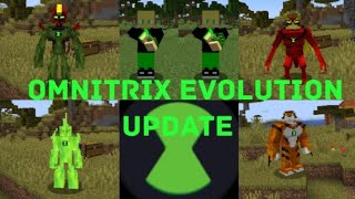 Minecraft Ben 10/Alien Evolution Mod, Omnitrix Evolution Update