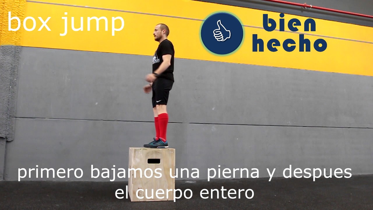 Como realizar correctamente los Box Jump o saltos al cajón YouTube