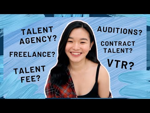 How to be a TV Commercial Model in the Philippines | Talent agency, Talent fee, Freelance, Auditions