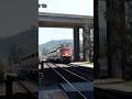AMTK 9700 Hauls Though Sorrento Amazing K5la Amtrak Phase7 Train Shorts