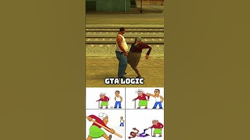 GTA LOGIC 71 #gta #gtasanandreas #memes