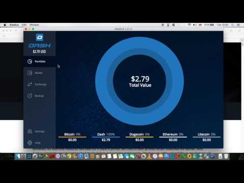 Adding your Exodus crypto currency wallets in your Genesis Mining account.