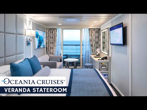 Oceania Regatta Veranda Stateroom walkthrough tour