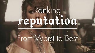 Ranking reputation- From Worst to Best (again)