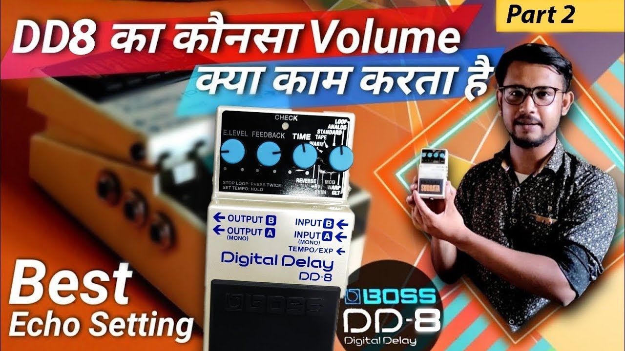 Boss Guiter Padel Digital Delay DD8 all effect mode sound test & review Sound&tech YouTube