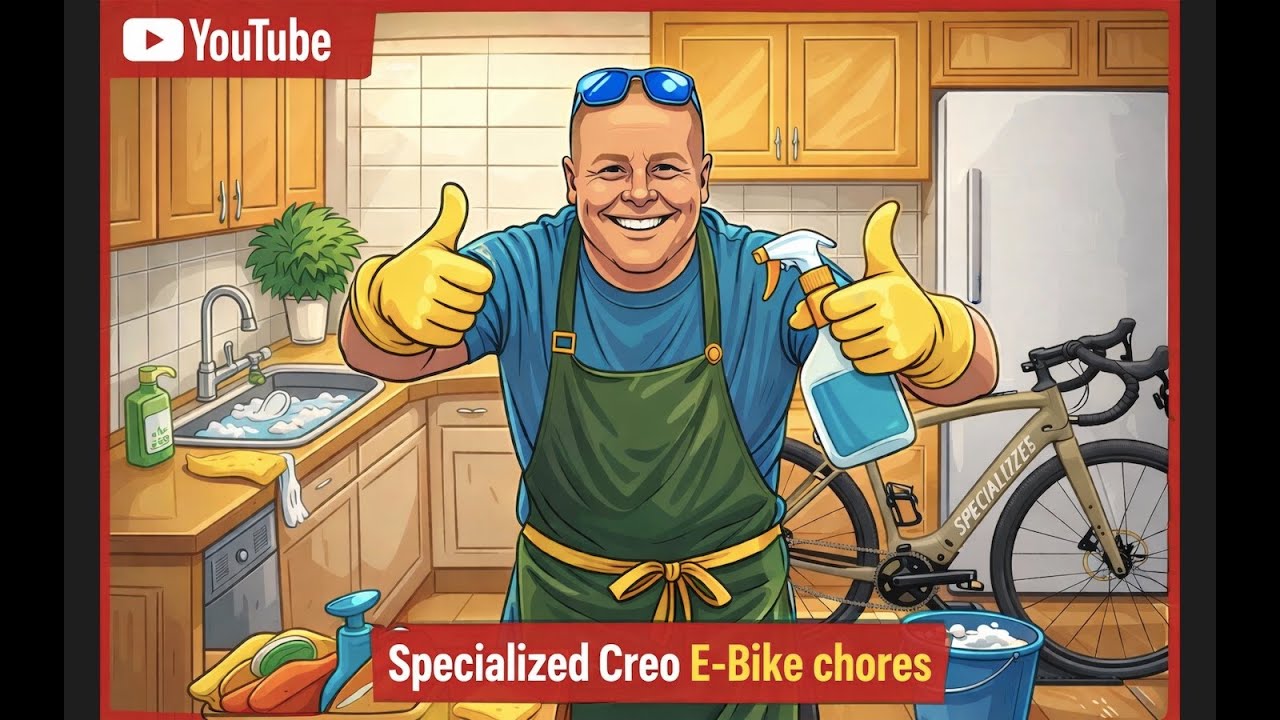 Субботнее утро, ремонт электровелосипеда Specialized Creo.