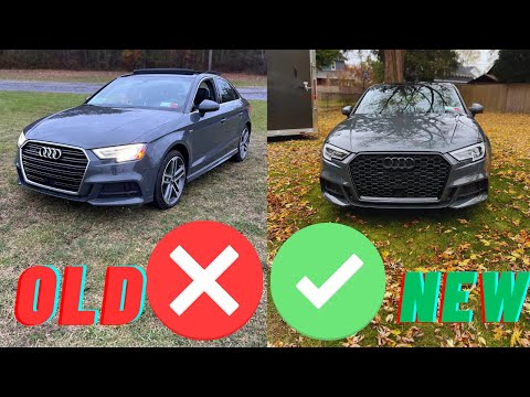 HOW TO INSTALL A RS3 HONEYCOMB GRILLE ON AUDI A3/S3 (big difference)
