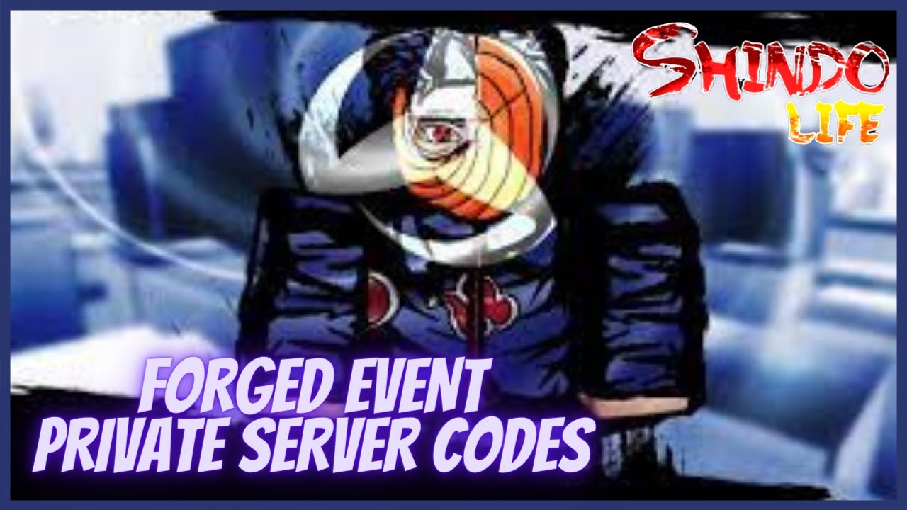 FORGED EVENT * Private Server Codes In Shindo Life Rellgames 