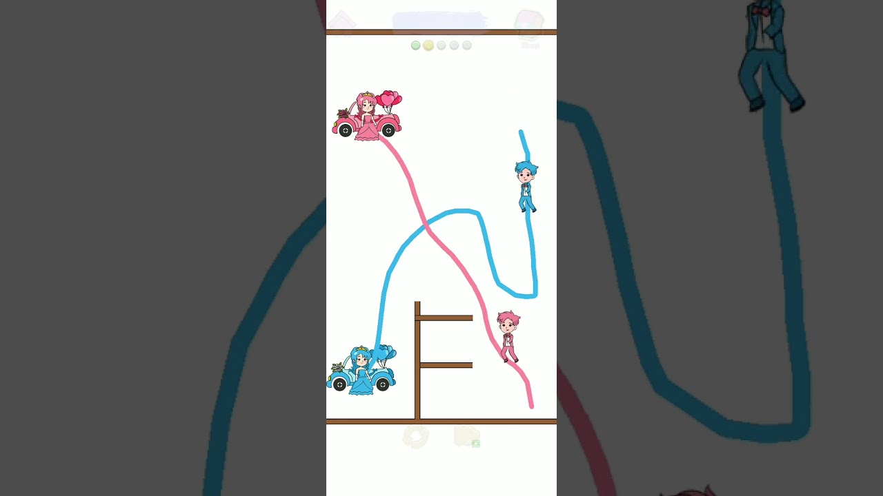 Bride Rush:Draw Lines to Save level 7 gameplay walk through solution||Only Gamer