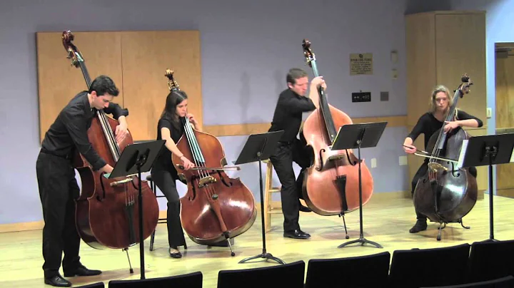 Jan Alm Quartet for Double Bass No. 2 Mvt 1 En Fue...