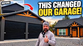 This SIMPLE Cedar Upgrade TRANSFORMED Our Garage!