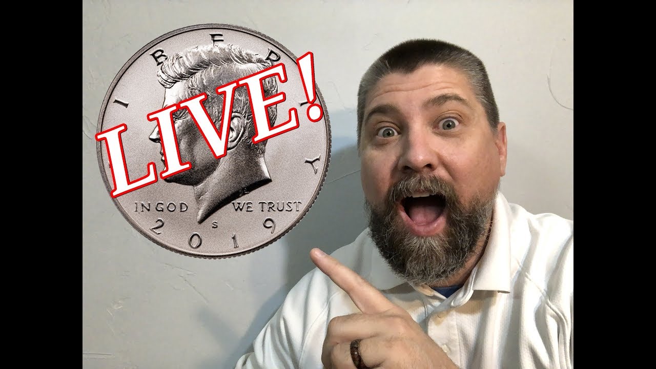 *1 hour* LIVE Coin Roll Hunting with Metal Detecting Chat! $500.00 HALF DOLLARS BOX!