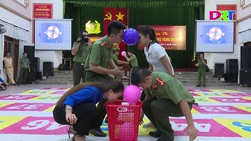 Đoàn cơ sở Công an Thành phố Đông Hà tổ chức sân chơi 