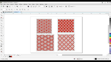 How To Make Jaali Designs In CorelDraw | Laser Cut | Creating Laser cut file | Aari cutting | Design