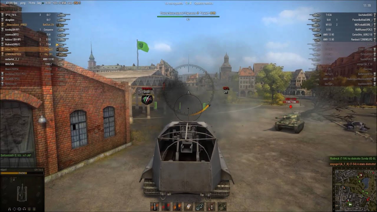 WOT: [PRED] ;;;PREDATORS;;; GW-TypE vs AMX 13 90 and T-54
