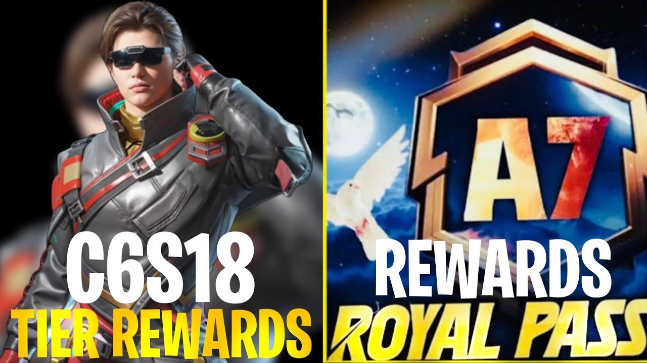 🔴 Pubg C6S18 Tier Rewards | Diamond Tier Gun Skin | RP A7 Rewards | Pubg Mobile