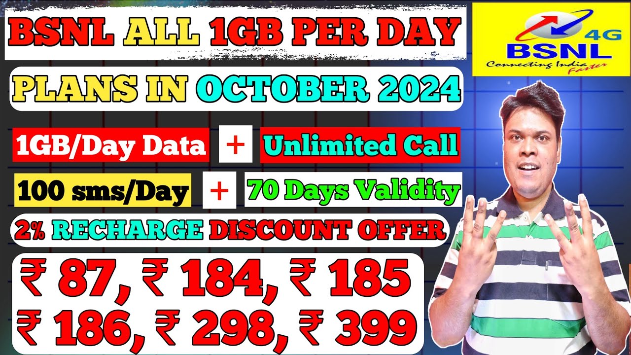 BSNL 1GB Per Day Plan 2024 BSNL Recharge Plan 1GB Per Day BSNL 1GB airtel-recharge-265-plan-details-1gb-per-day-2023-airtel-prepaid
