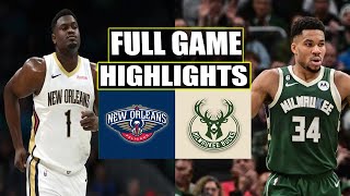 New Orleans Pelicans vs Milwaukee Bucks FULL GAME HIGHLIGHTS | March 28 | 2024 NBA Season