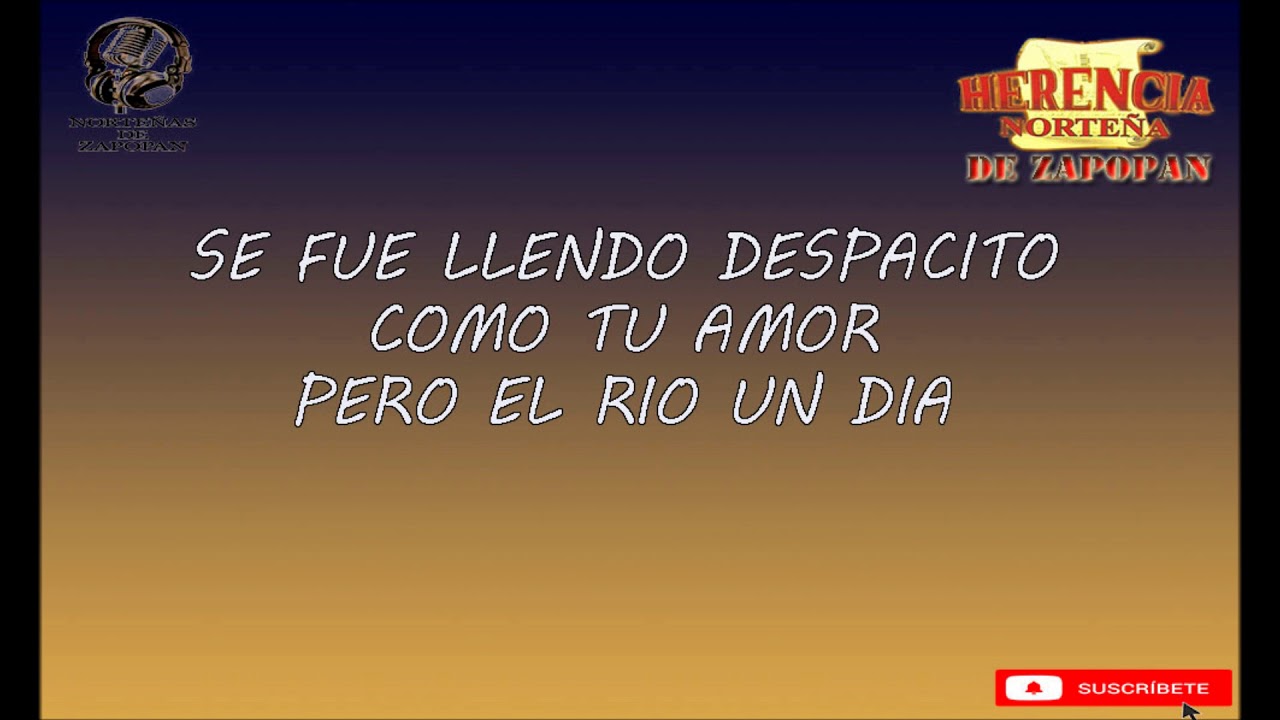 Herencia Norteña "RIO REBELDE" LETRA (Lyrics Song) - YouTube