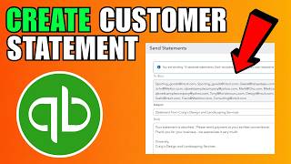 How To Create A Customer Statement In QuickBooks Online (2026) (Complete Guide)