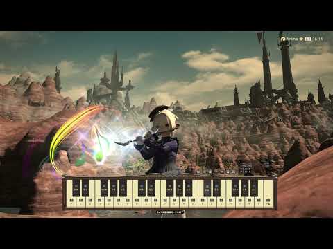 【FF14】On High 高みより ～ギラバニア山岳地帯:昼～ 楽器演奏 bard perform solo