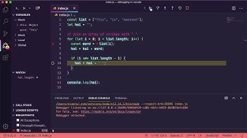 Execute code and modify values on the fly inside VS Code debugger (2/5 - Debugging in VS Code)
