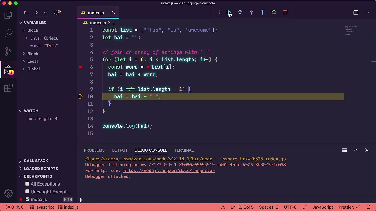 Vs code Python отладка в docker. Python execute command