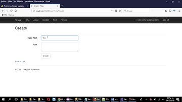Creation of a Social Network with ASP.Net - Wall Post Creation (2/3)