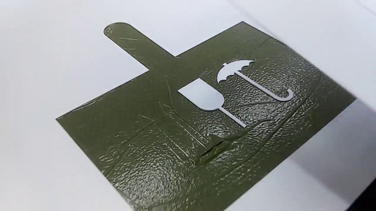 Резка трафаретов из вспененного ПВХ пластика - YouTube