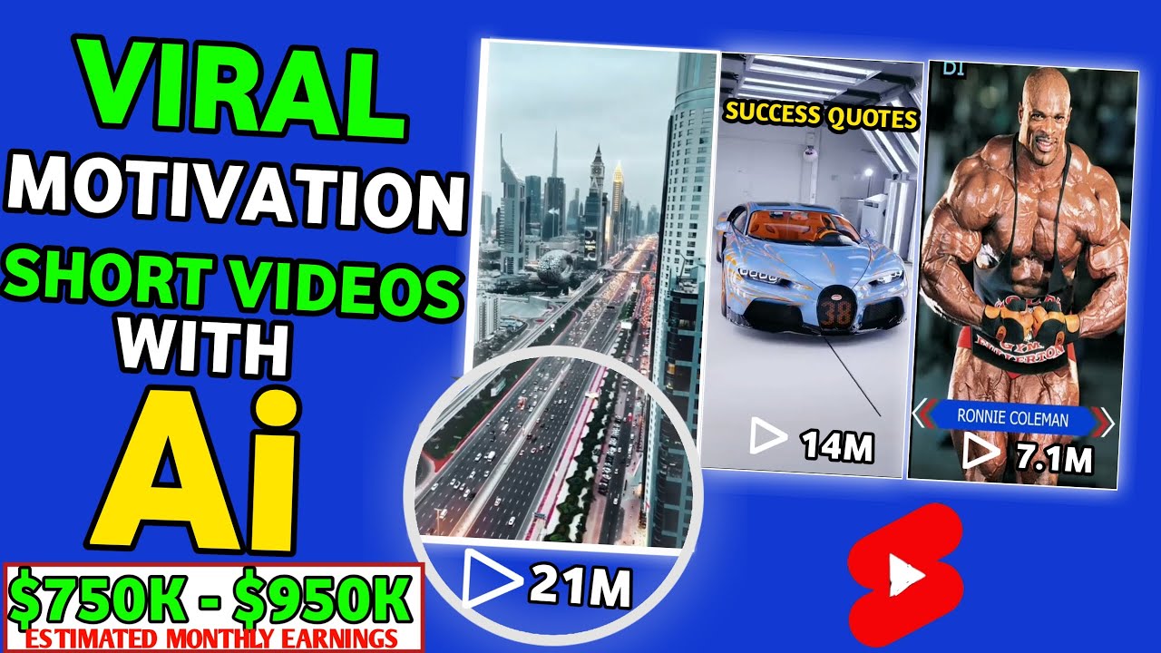 How to create viral Motivation shorts videos for Millions of views ...
