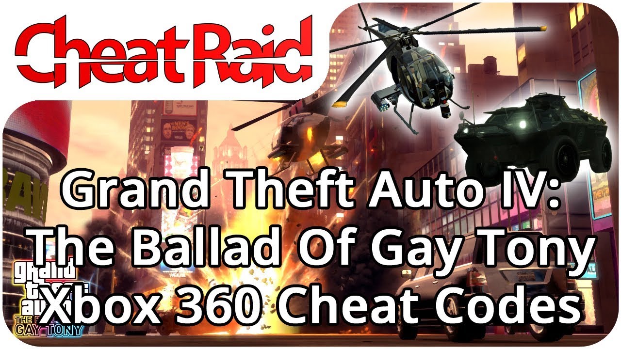 Ballad of gay tony cheats 360