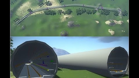 3D Building Information Modelling (BIM) Simulation of A Tunnel Line