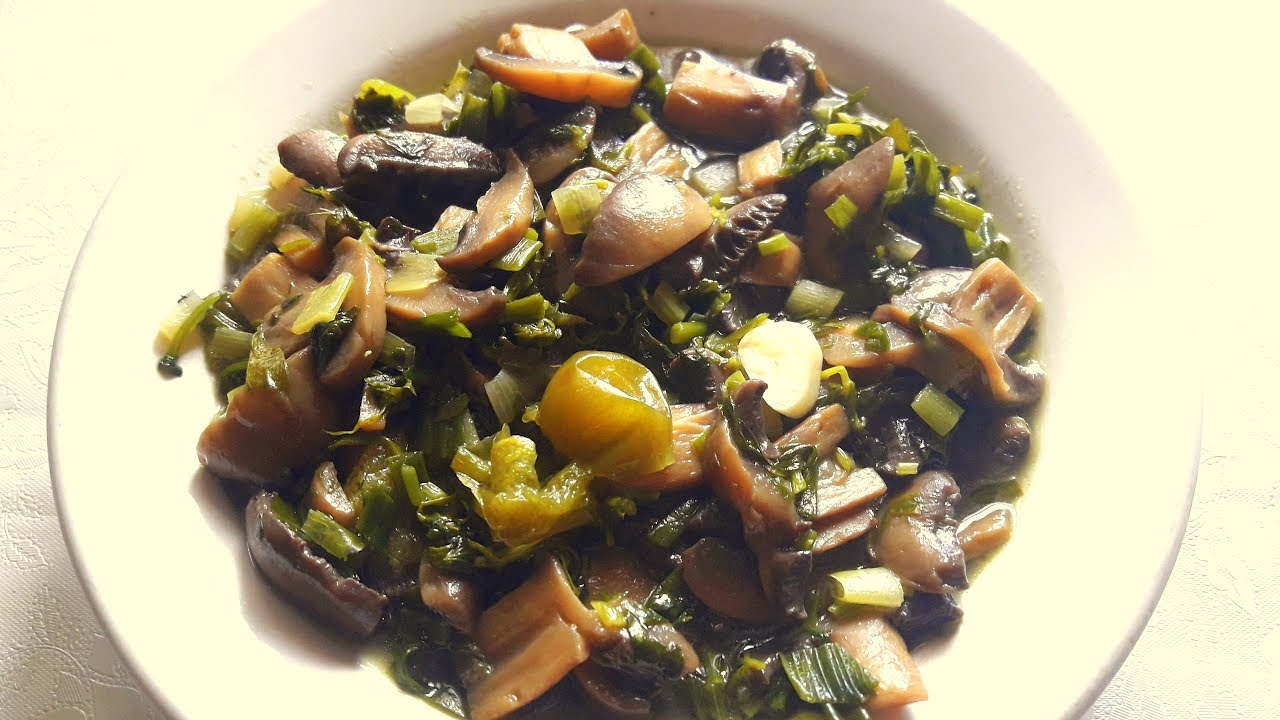 სოკოს ჩაქაფული Чакапули с грибами / Грузинская кухня - YouTube