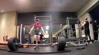 512 lbs Deadlift 20 years old 75kg bodyweight