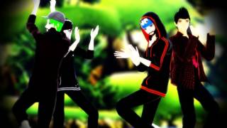 LaLaL危 - Markiplier, JackSepticeye & Cow Chop【MMD】