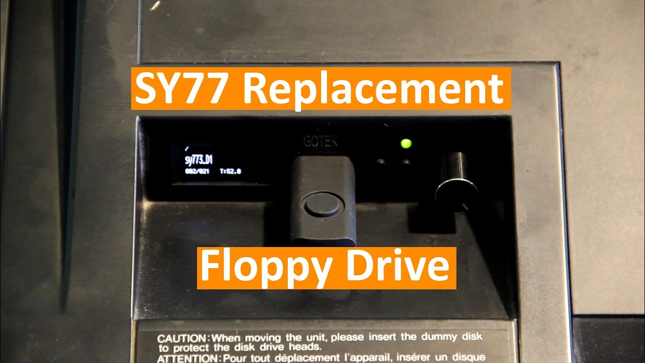 YAMAHA SY77 USBフロッピーエミュレータ換装済 Amazon.co.jp: Yamaha SY77, SY99, V50 用のNalbantov USB フロッピー