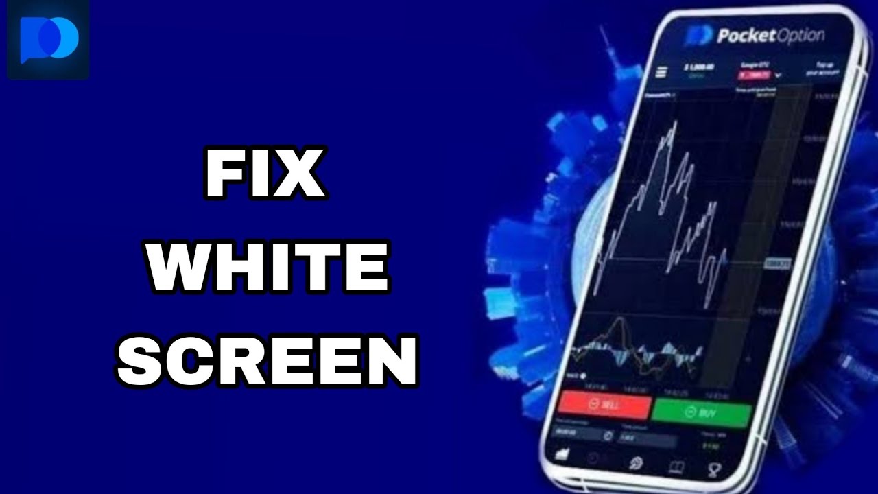 How To Fix And Solve White Screen On Pocket Broker App | Step By Step ...