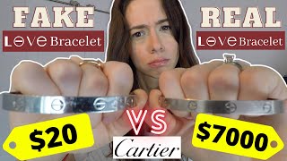 مقارنة سوار Cartier LOVE: REAL مقابل FAKE | أصيلة مقابل الحب المقلدة | هل تستحق ذلك ؟