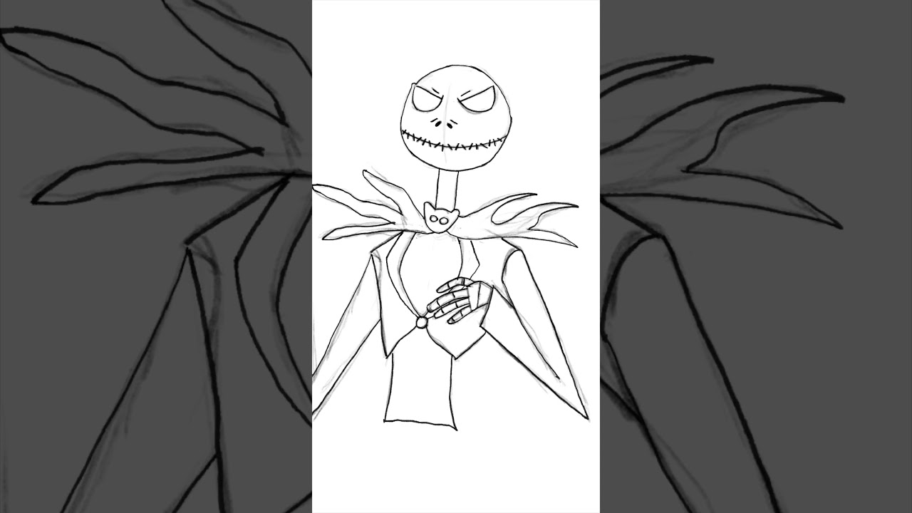 Jack Skellington Day 23: 25 Days of #sketching