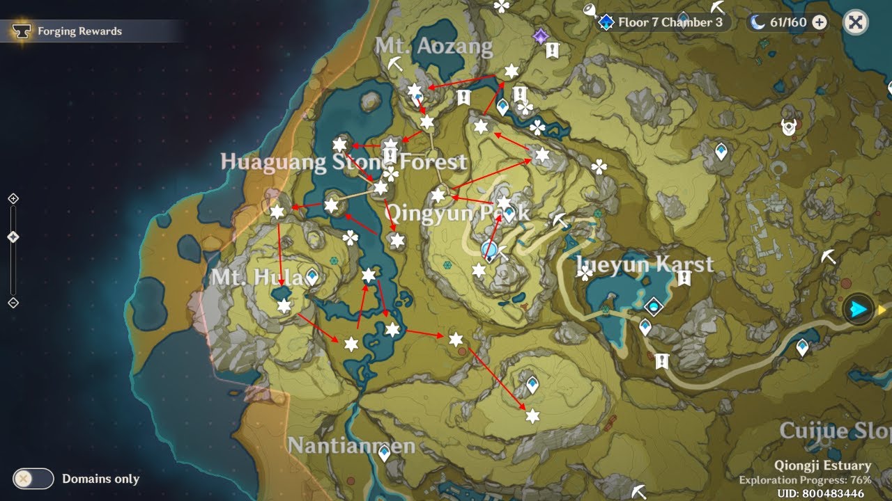 Genshin Impact Day 2 Stardust In Jueyun Meteorite Locations Youtube