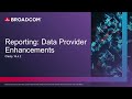 Clarity 16.4.2 - Enhancements to Data Providers