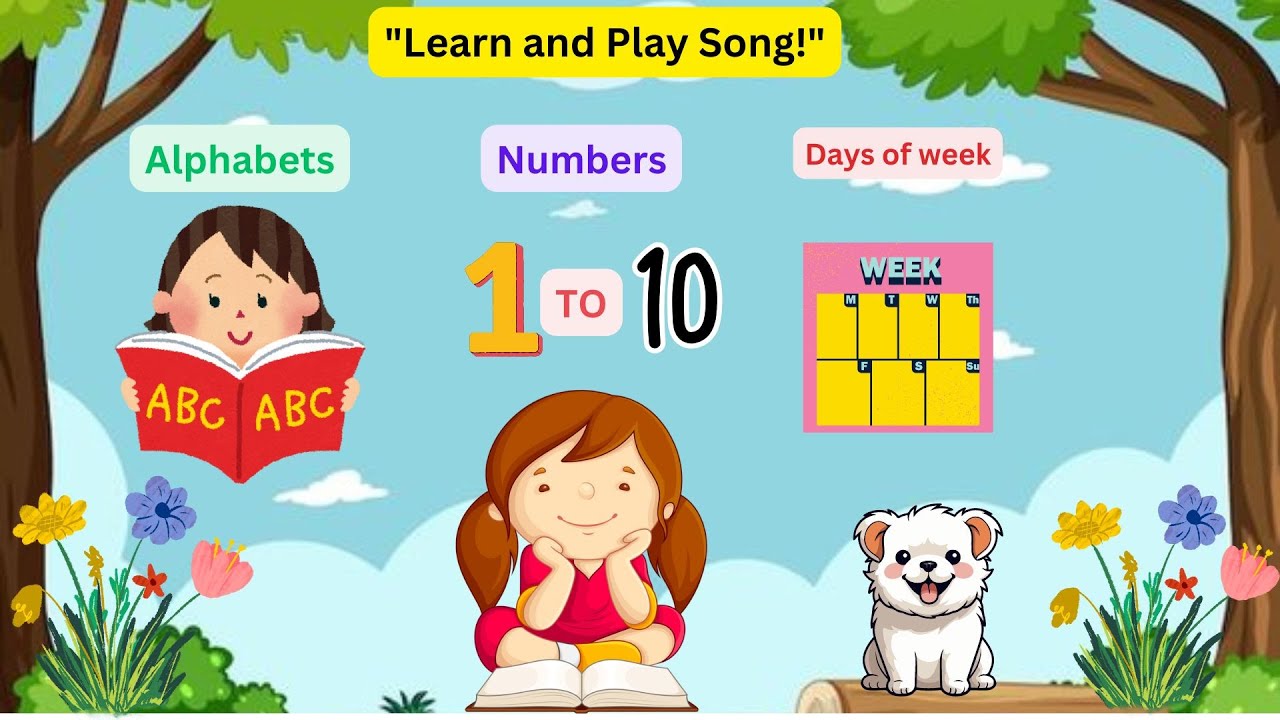 "Learn and play song for kids " - YouTube