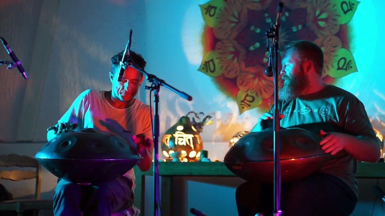 Alexandre Lora,  Dan Mulqueen at WILD NAYA Handpan Academy 2024