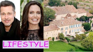 Brad Pitt and Angelina jolie  Lifestyle  (cars, house, net worth)