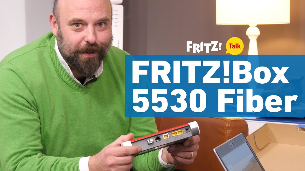 AVM Fritz!Box 5530 Fiber Edition XGS-PON Modem routeur Fibre Optique et  Mesh Master avec