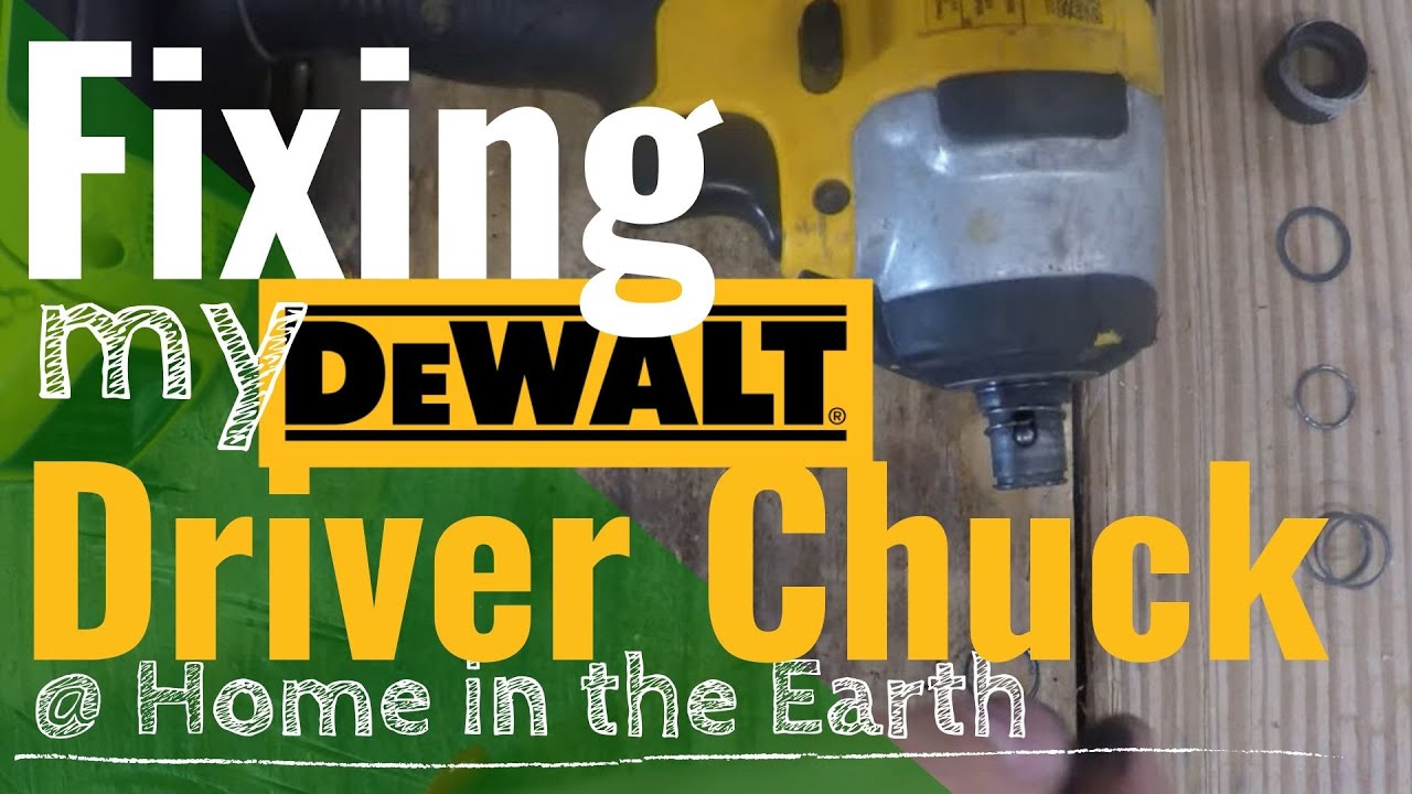 DeWALT Impact Driver Repair - Replacing the Driver Spring (DeWALT