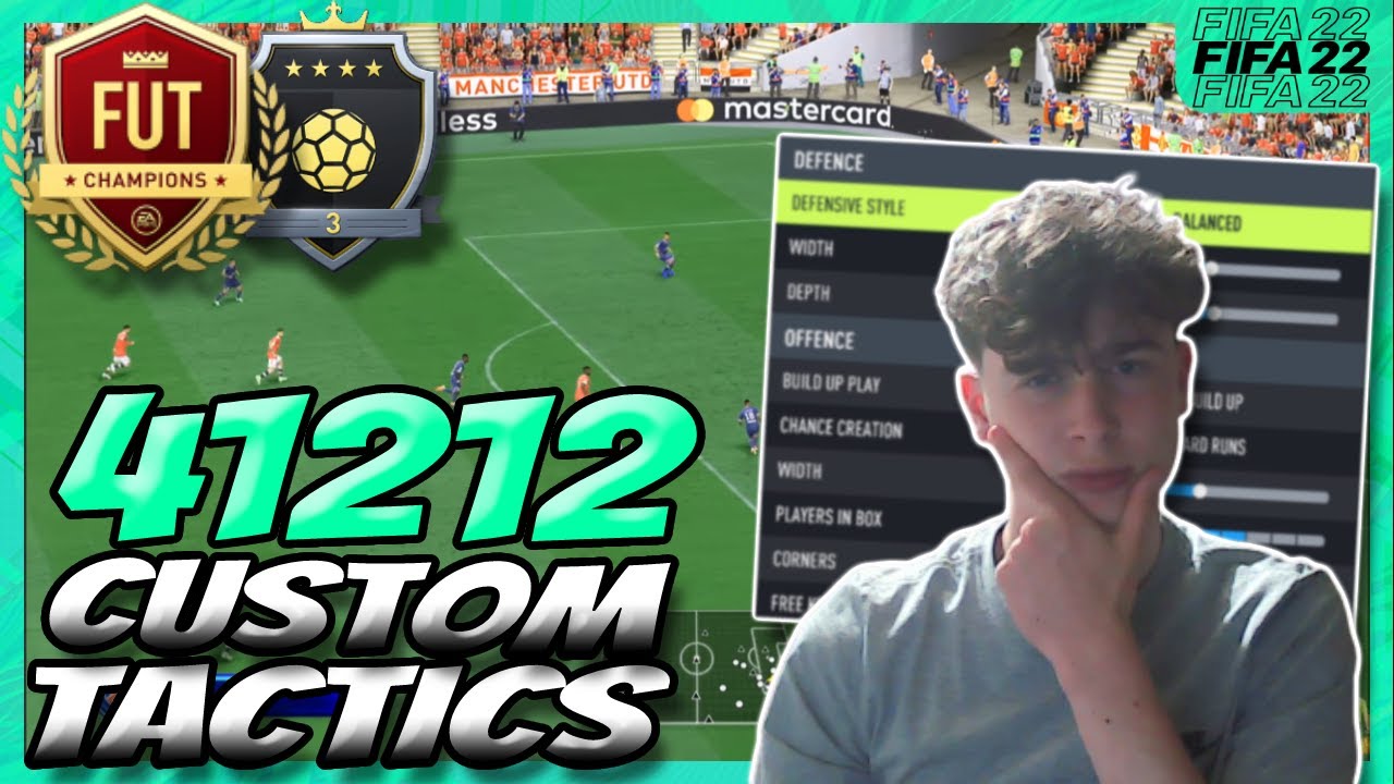 FIFA 22 PRO PLAYER 41212(2) TOTS 20-0 CUSTOM TACTICS & PLAYER INSTRUCTIONS! | FUT 22